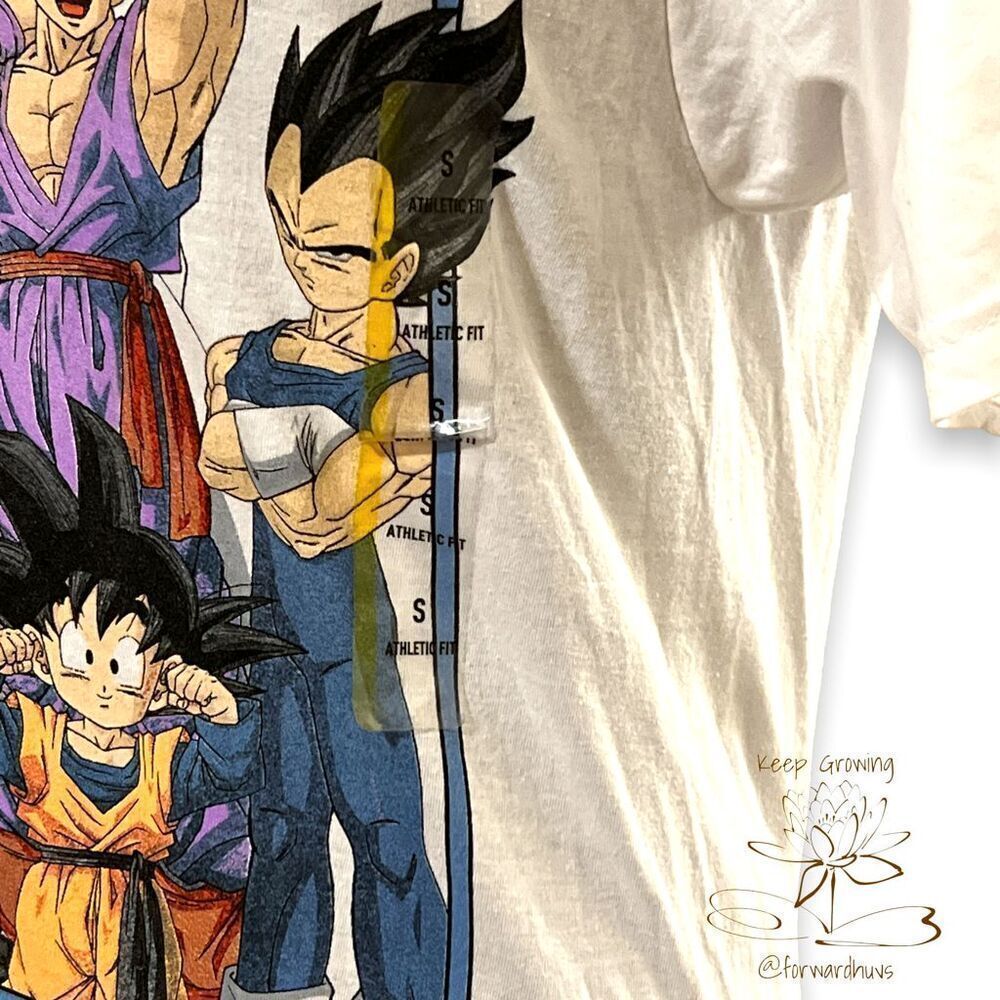 Bioworld Dragon Ball Z Kanji Chara Anime T-Shirt - Size Small - Picture 5 of 12